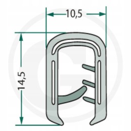 Stiklo sandariklis, 5 m pakuotė
