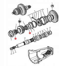 Tarpiklis mf 3382149m1 originalus