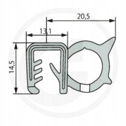 Stiklo sandariklis, 5 m pakuotė