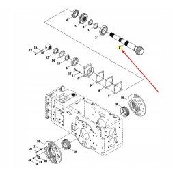 Ft304 38 115 krumpliaračio velenas