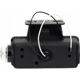 LED markerinė lempa, dešinė, stačiakampė, 24v, oranžinė