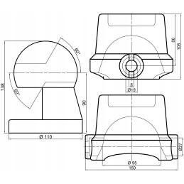 Kiper išverčiami rutuliai, skersmuo 95, iki 28 tonų, 2 vnt