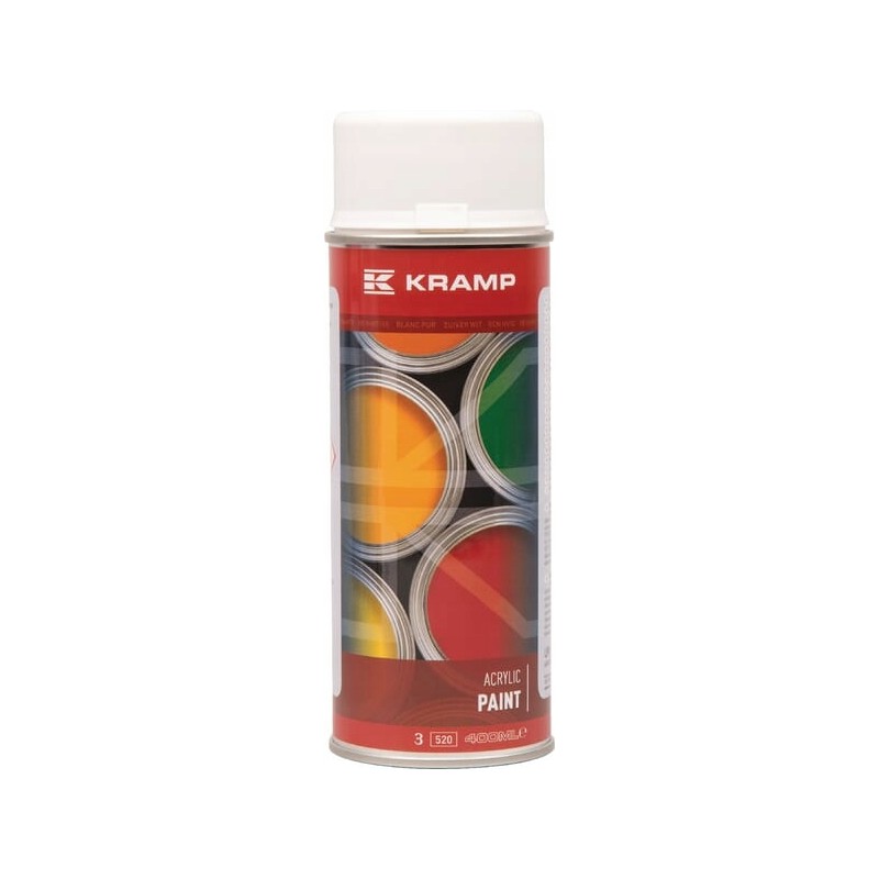 Mašininiai dažai ral 9010 Alpine white 400 ml 9