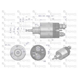 Starterio jungiklis 7152560 762 naujas