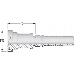 4sh dn32 antgalis, flanšo skersmuo 54 0mm
