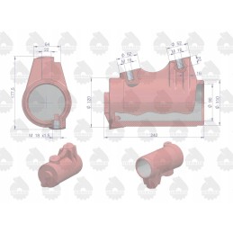 Zetor kėlimo cilindras originalus Ursus