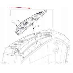 P5s45801040 rankinio droselio dangtelis