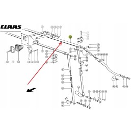 664201 0 įgaubtas reguliavimo vamzdelis