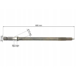 Kardaninis velenas 540 aps./min 7017192m92 7117