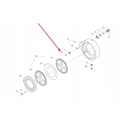300 USD 43 141 sandarinimo žiedas 25 x 35 x 6