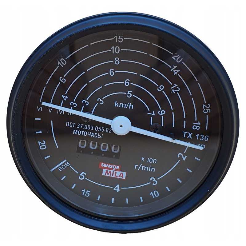 Traktoriaus darbo valandų skaitiklis t 25a mila daviklis