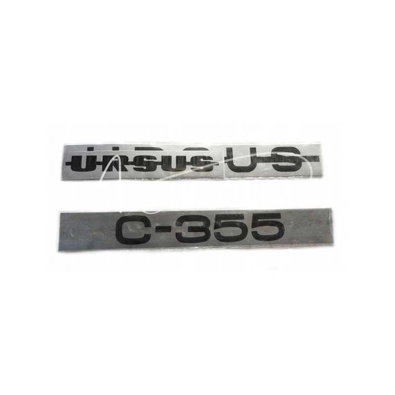 Ursus C 355 ženklų rinkinys