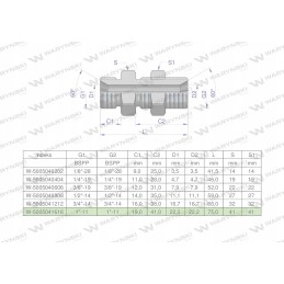 Hydra colių pertvaros jungtis bb 1 bsp xsv