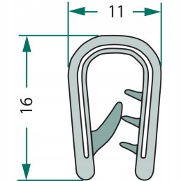 Stiklo sandariklis, 5 m pakuotė