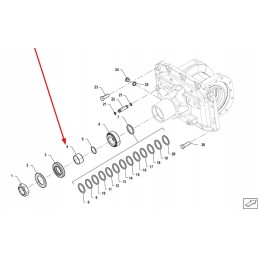 P5m31501165 diferencialo pavaros įvorė