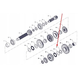 P5m37202104 žiedas d56 x 63 x 2 8