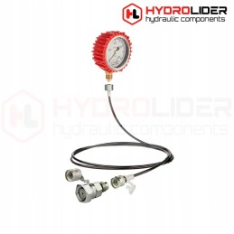 Serviso komplektas, manometras 400bar, kabelis 1m 22x1 5