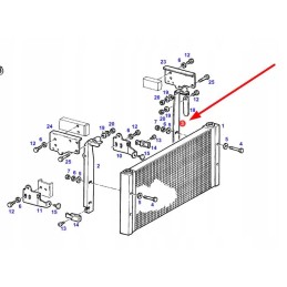 H822100470110 radiatoriaus tvirtinimas