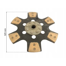 Sankabos diskas fi 325mm 18 dantų 7802 1070 7802