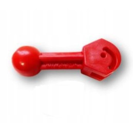 Raudona trumpos itališkos dalies svirtis