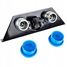 Sraigtinės jungties atrama, 3 kontaktų lizdas C 360 C330