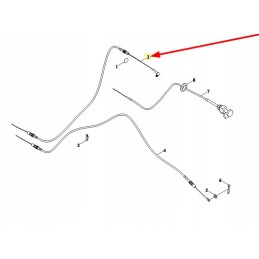 Te2s203010002k rankinio droselio trosas