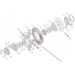 P5s38201113 planetinės pavaros kaištis