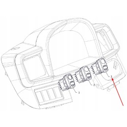 P5s48101015 galinio valytuvo jungiklis