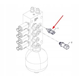 P5p48801004 hidraulinės sistemos temperatūros jutiklis