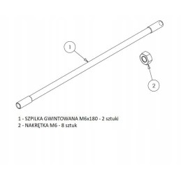 Kaiščių rinkinys 4 svirtims sujungti 3047 joy d