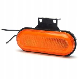 Stačiakampė LED šoninė gabaritinė lemputė 12 24v