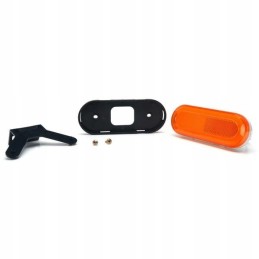 Stačiakampė LED šoninė gabaritinė lemputė 12 24v