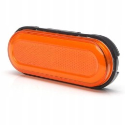 Stačiakampė LED šoninė gabaritinė lemputė 12 24v