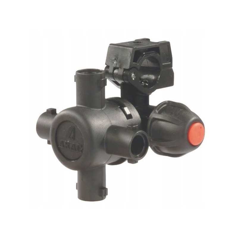 4 padėčių galvutė vamzdžiui 1 2