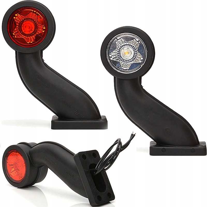 Priekabos gabaritinių žibintų komplektas, rinkinyje 2 vnt