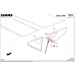 541452 0 grūdų rezervuaro metalinė juosta