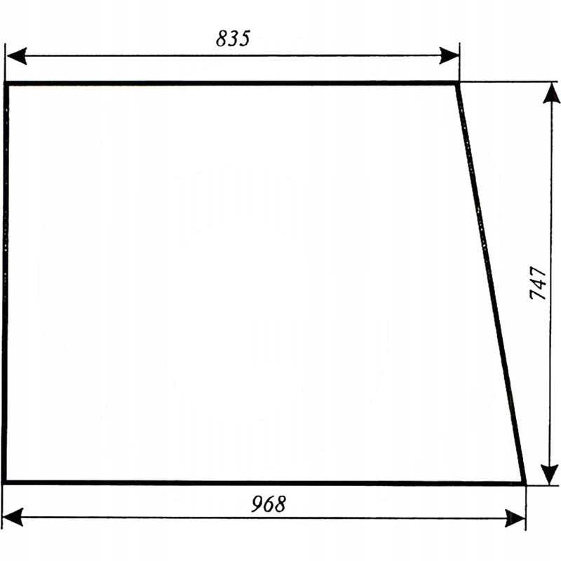 Šoninis langas zetor 5211 7745 3320 7340 tipo k