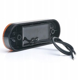 Stačiakampė LED šoninė gabaritinė lemputė 12 24v