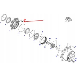 F339300020840 stebulės mažinimo varžtas m18 x 82