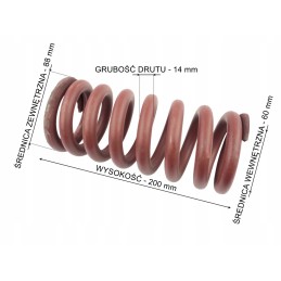 Priekinės ašies spyruoklė Zetor 5511 3649 5