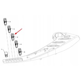 P5s48101007 priekinių žibintų jungiklis