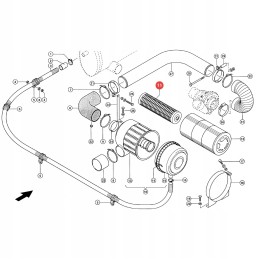 Vidinis oro filtras cf810 mann filtras