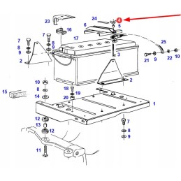 X423202236000 sparnuota veržlė m6 x 1