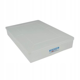 Didelis konteineris su skyreliais 275x185x40 skirtas