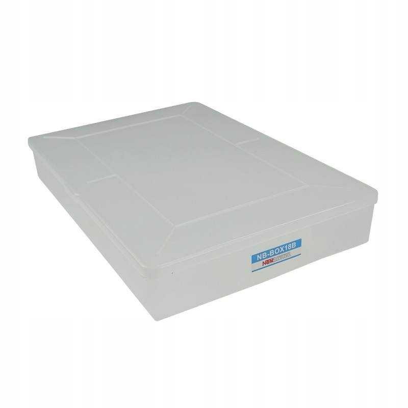 Didelis konteineris su skyreliais 275x185x40 skirtas