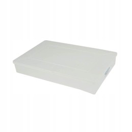 Didelis konteineris su skyreliais 275x185x40 skirtas