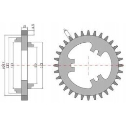 Vidutinės pavaros ratinė sėjamoji Poznanė
