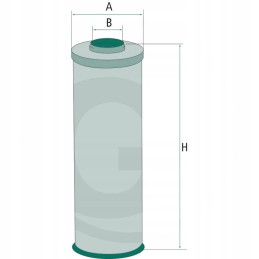 Granito hidraulinės pavarų dėžės alyvos filtras