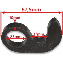 Apatinis vyris, tiesi apatinė anga, skersmuo 22