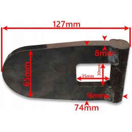 Apatinis vyris, tiesi apatinė anga, skersmuo 22